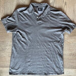 Volcom Men’s Charcoal Gray Polo